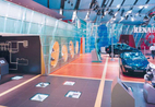 Renault Stand, France (поликарбонат в интерьере) Renault Stand, France (поликарбонат в интерьере)