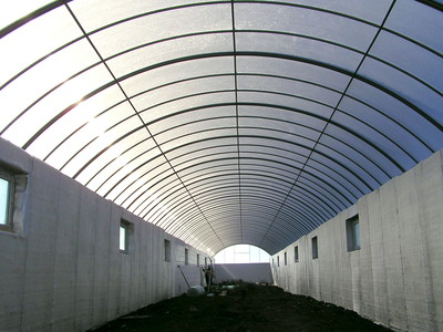 Теплица из поликарбоната