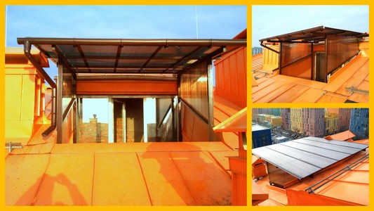 Козырек для балкона