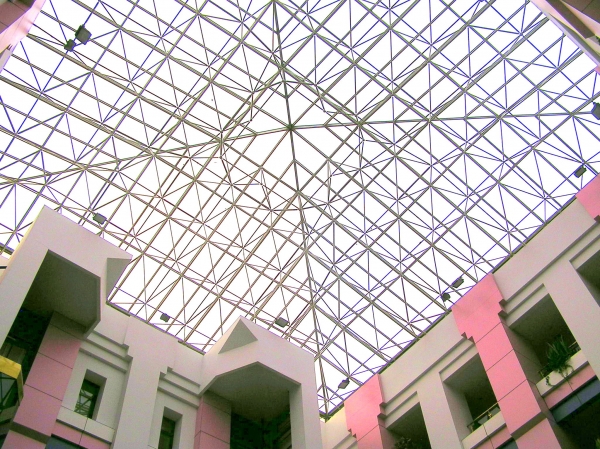 Атриум из поликарбоната в Донецке