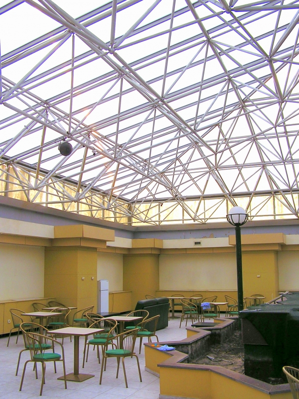 Зимний сад из поликарбоната в Донецке Прозрачная кровля в Донецке