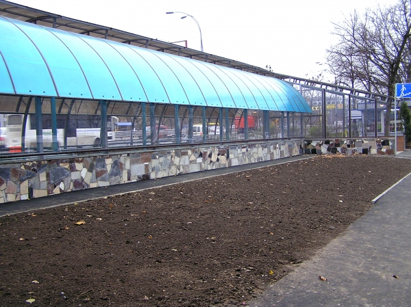 Боковое остекление монолитным поликарбонатом, Киев