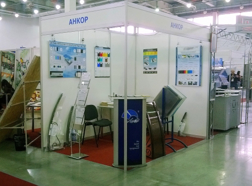 Поликарбонат в Запорожье на выставке