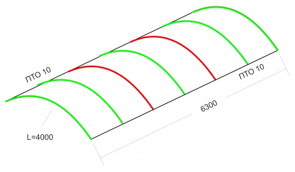 Навес из поликарбоната схема сборки Навес из поликарбоната