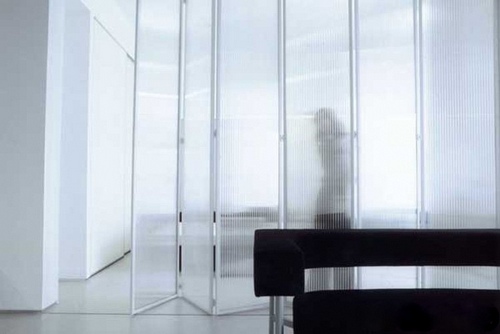 Прозрачная перегородка из поликарбоната Прозрачная перегородка из поликарбоната
