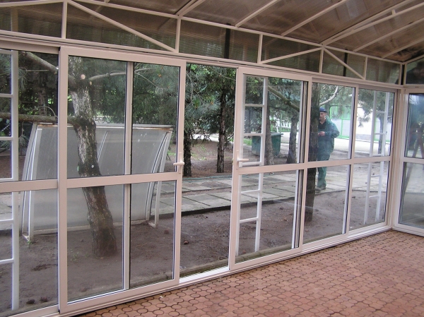 раздвижная система веранда