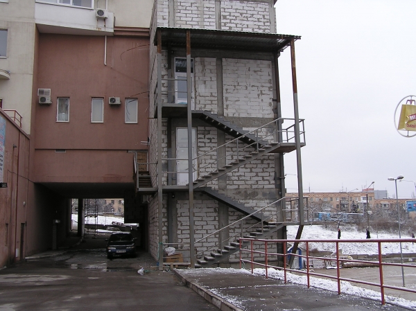 Первоначальный вид лестницы Первоначальный вид лестницы