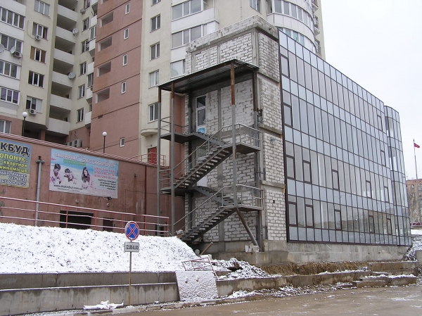 Первоначальный вид лестницы Первоначальный вид лестницы