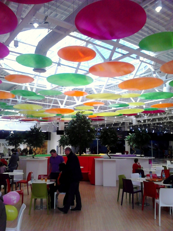 Атриум из сотового поликарбоната Киев