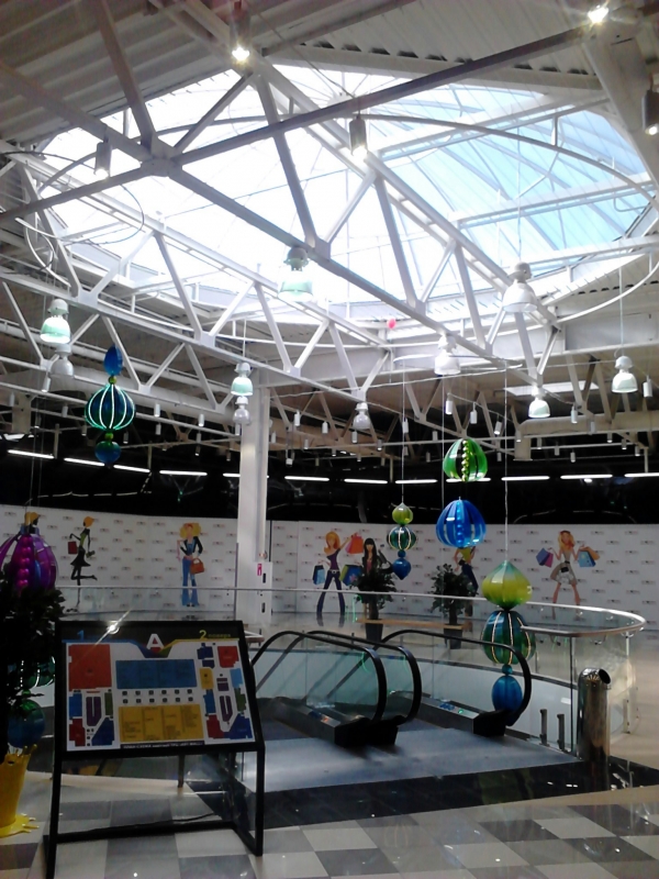 Атриум из сотового поликарбоната Киев