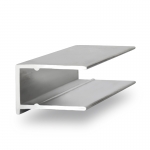 Торцевой алюминиевый профиль для поликарбоната Торцевой алюминиевый профиль для поликарбоната