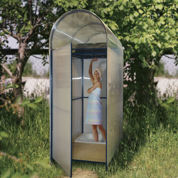 Летний душ из поликарбоната Летний душ из поликарбоната