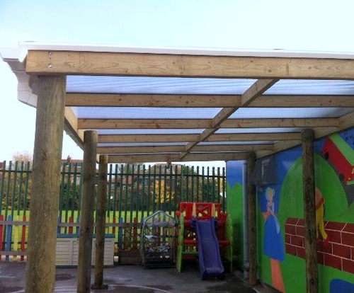 Детский павильон из поликарбоната Детский павильон из поликарбоната