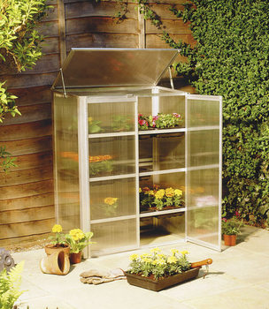 Мини-оранжерея из поликарбоната Мини-оранжерея из поликарбоната