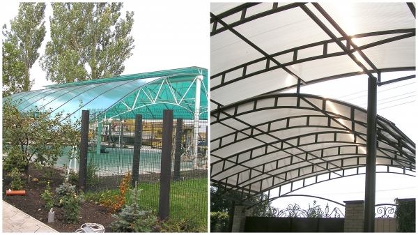 Навесы для автомобилей