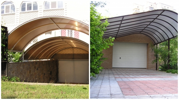 Навесы для автомобилей