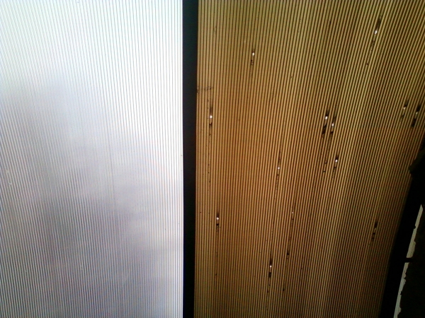 Некачественный поликарбонат