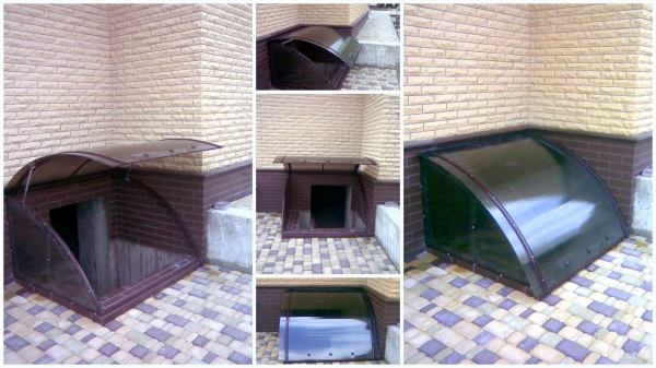 Козырек на входом