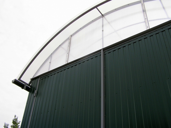 Монтаж прозрачной кровли в Запорожье Монтаж прозрачной кровли в Запорожье